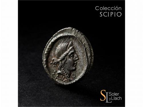 REPÚBLICA ROMANA. Denario. 91 a.C. JUNIA. D. Junius Silanus 