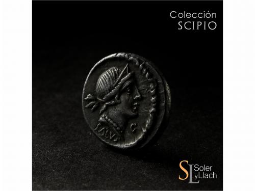 REPÚBLICA ROMANA. Denario. 91 a.C. JUNIA. D. Junius Silanus 