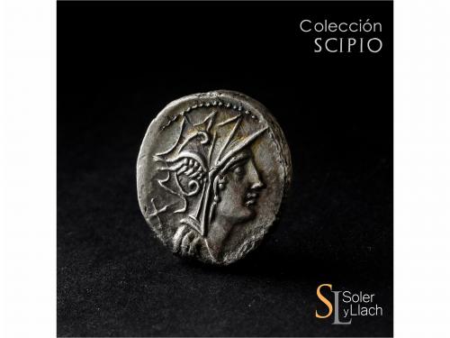 REPÚBLICA ROMANA. Denario. 91 a.C. JUNIA. D. Junius Silanus 