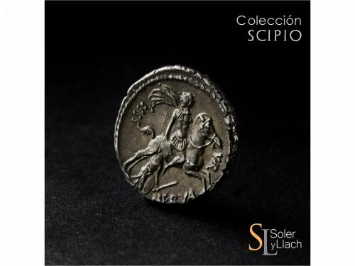 REPÚBLICA ROMANA. Denario. 47 a.C. LICINIA. A. Licinius Nerv