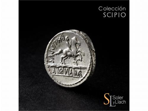 REPÚBLICA ROMANA. Denario. 56 a.C. MARCIA. C. Marcius Philip