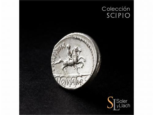 REPÚBLICA ROMANA. Denario. 56 a.C. MARCIA. C. Marcius Philip