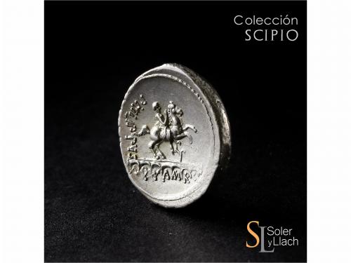 REPÚBLICA ROMANA. Denario. 56 a.C. MARCIA. C. Marcius Philip