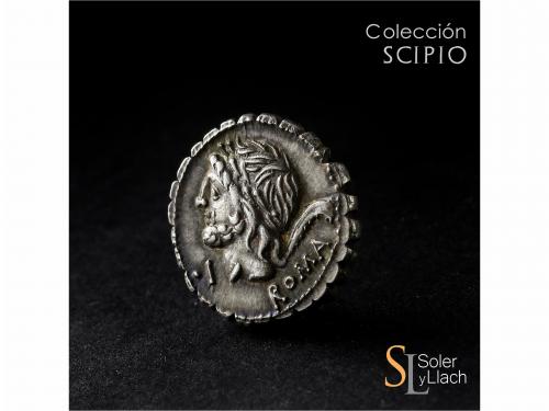 REPÚBLICA ROMANA. Denario. 106 a.C. MEMMIA. L. Memmius L.f. 