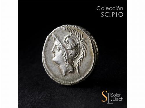 REPÚBLICA ROMANA. Denario. 103 a.C. MINUCIA. Q. Minucius The