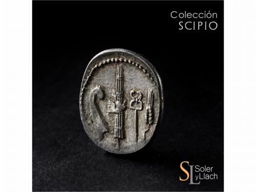 REPÚBLICA ROMANA. Denario. 83 a.C. NORBANA. C. Norbanus. Anv