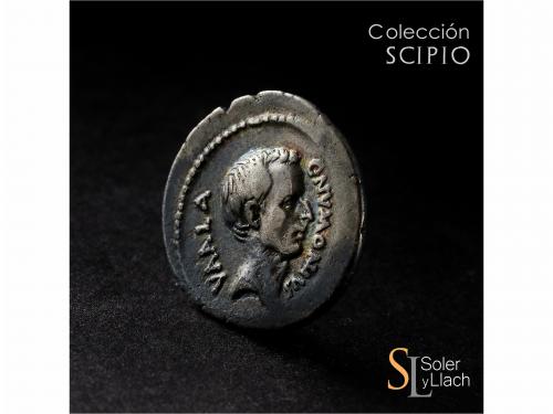 REPÚBLICA ROMANA. Denario. 41 a.C. NUMONIA. C. Numonius Vaal