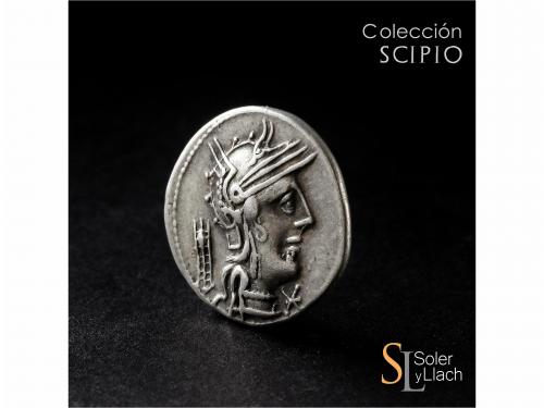 REPÚBLICA ROMANA. Denario. 131 a.C. OPIMIA. M. Opeimius. Anv