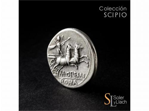 REPÚBLICA ROMANA. Denario. 131 a.C. OPIMIA. M. Opeimius. Anv