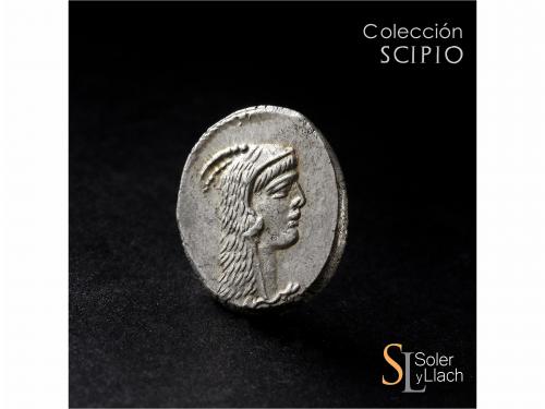 REPÚBLICA ROMANA. Denario. 45 a.C. PAPIA. L. Papius Celsus. 