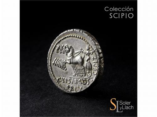 REPÚBLICA ROMANA. Denario. 60 a.C. PLAUTIA. P. Plautius Hyps