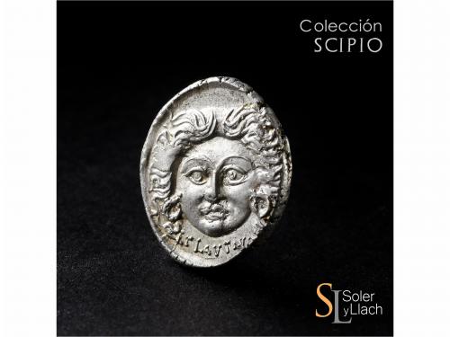 REPÚBLICA ROMANA. Denario. 47 a.C. PLAUTIA. L. Plautius Plan