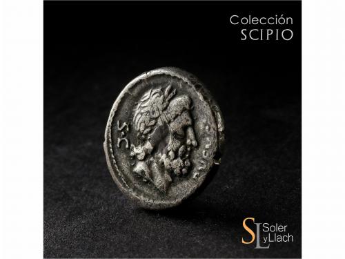 REPÚBLICA ROMANA. Denario. 73 a.C. POMPONIA. Q. Pomponius Ru