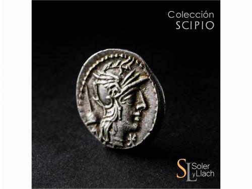 REPÚBLICA ROMANA. Denario. 126 a.C. QUINCTIA. T. Quinctius F