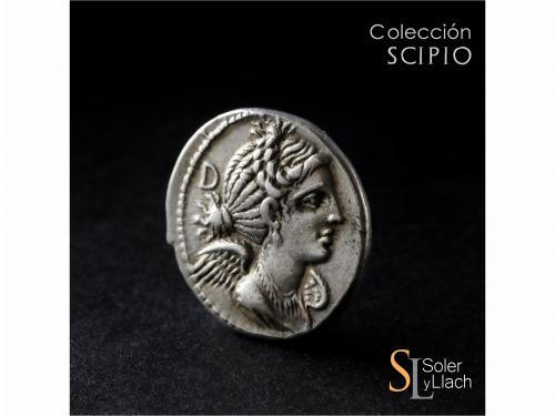 REPÚBLICA ROMANA. Denario. 82 a.C. VALERIA. C. Valerius Flac