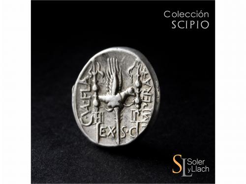 REPÚBLICA ROMANA. Denario. 82 a.C. VALERIA. C. Valerius Flac