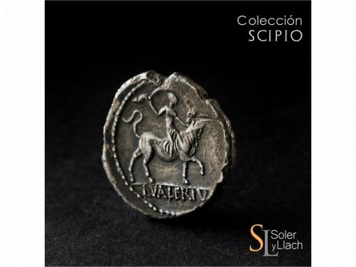 REPÚBLICA ROMANA. Denario. 45 a.C. VALERIA. L. Valerius Acis