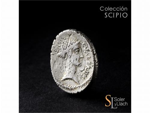 REPÚBLICA ROMANA. Denario. 45 a.C. VALERIA. L. Valerius Acis