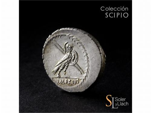 REPÚBLICA ROMANA. Denario. 45 a.C. VALERIA. L. Valerius Acis