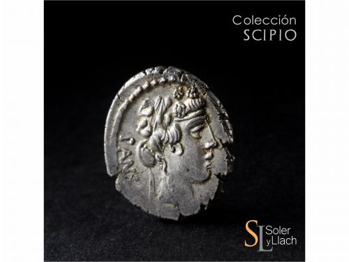 REPÚBLICA ROMANA. Denario. 48 a.C. VIBIA. C. Vibius C.f. C.n