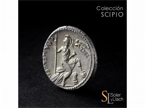 REPÚBLICA ROMANA. Denario. 48 a.C. VIBIA. C. Vibius C.f. C.n