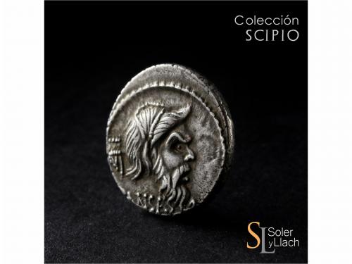 REPÚBLICA ROMANA. Denario. 48 a.C. VIBIA. C. Vibius. C.f. C.