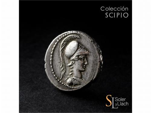 REPÚBLICA ROMANA. Denario. 42 a.C. VIBIA. C. Vibius Varus. A