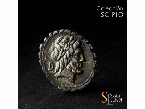 REPÚBLICA ROMANA. Denario. 81 a.C. VOLTEIA. L. Volteius L.f.