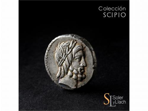 REPÚBLICA ROMANA. Denario. 78 a.C. VOLTEIA. M. Volteius M.f.