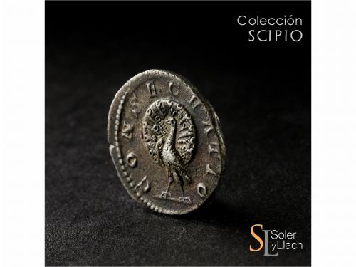 IMPERIO ROMANO. Denario. Acuñada el 196-211 d.C. JULIA DOMNA