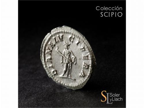 IMPERIO ROMANO. Denario. Acuñada el 196-211 d.C. JULIA DOMNA