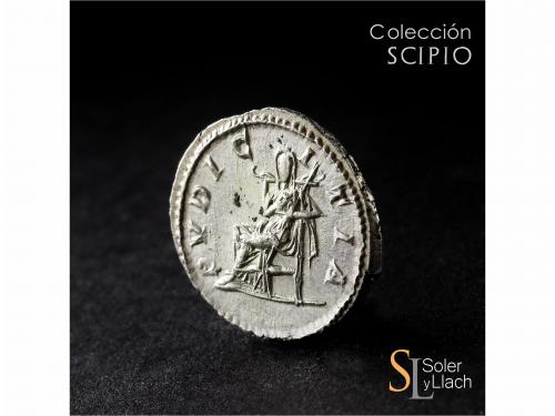 IMPERIO ROMANO. Denario. Acuñada el 196-211 d.C. JULIA DOMNA