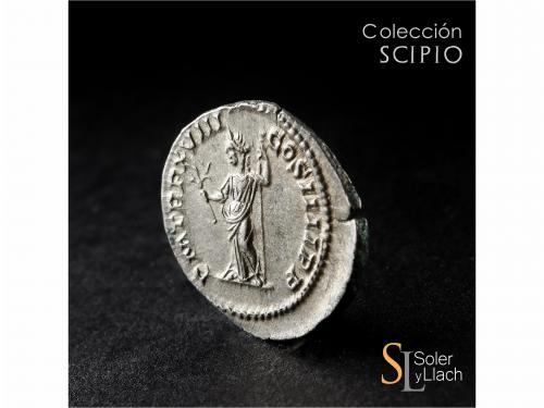 IMPERIO ROMANO. Denario. Acuñada el 213-217 d.C. CARACALLA. 