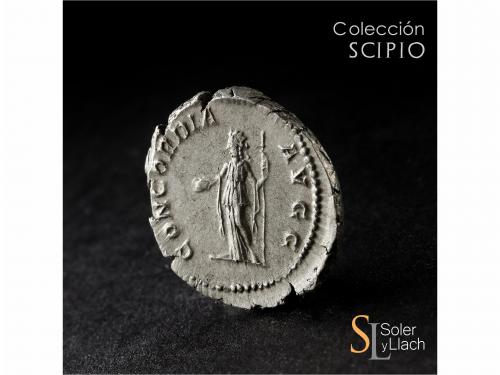 IMPERIO ROMANO. Denario. Acuñada el 202-212 d.C. PLAUTILLA. 