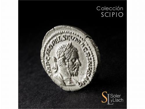 IMPERIO ROMANO. Denario. Acuñada el 217-218 d.C. MACRINO. An