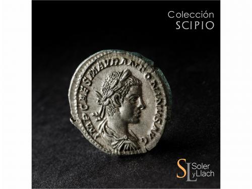 IMPERIO ROMANO. Denario. Acuñada el 218 d.C. HELIOGÁBALO. An