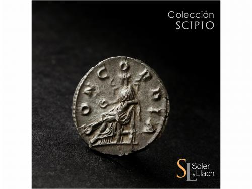 IMPERIO ROMANO. Denario. Acuñada el 219 d.C. JULIA PAULA. An