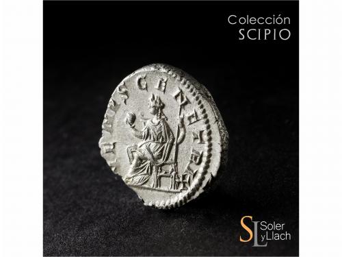 IMPERIO ROMANO. Denario. Acuñada el 219 d.C. JULIA PAULA. An