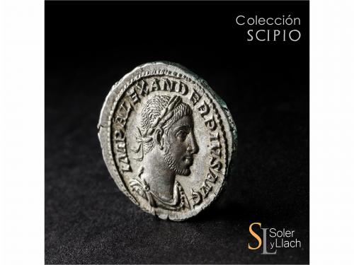IMPERIO ROMANO. Denario. Acuñada el 231-235 d.C. ALEJANDRO S