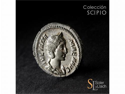 IMPERIO ROMANO. Denario. Acuñada el 235 d.C. JULIA MAMAEA. A