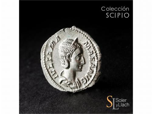 IMPERIO ROMANO. Denario. Acuñada el 235 d.C. JULIA MAMAEA. A
