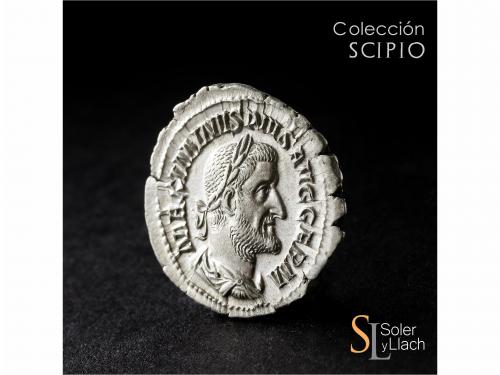IMPERIO ROMANO. Denario. Acuñada el 235-238 d.C. MAXIMINO I.
