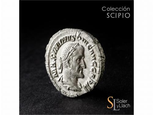 IMPERIO ROMANO. Denario. Acuñada el 235-238 d.C. MAXIMINO I.