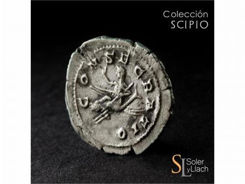 IMPERIO ROMANO. Denario. Acuñada el 235-236 d.C. PAULINA. An