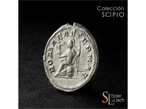 IMPERIO ROMANO. Denario. Acuñada el 238 d.C. GORDIANO I. Anv