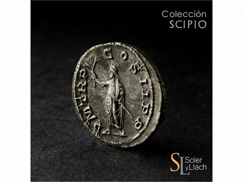 IMPERIO ROMANO. Denario. Acuñada el 238 d.C. BALBINO. Anv.: 