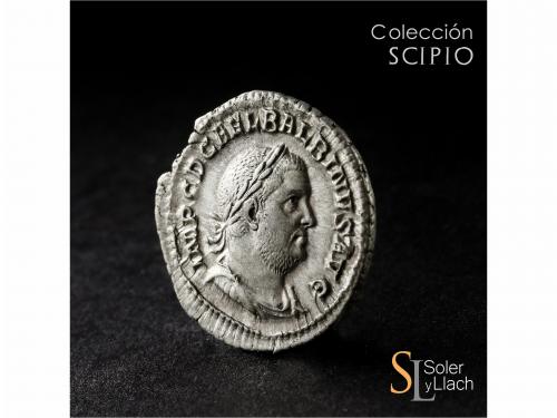 IMPERIO ROMANO. Denario. Acuñada el 238 d.C. BALBINO. Anv.: 