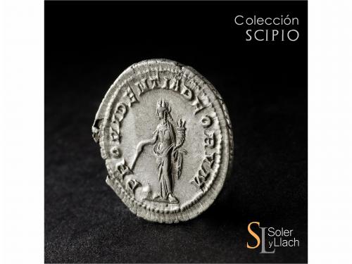 IMPERIO ROMANO. Denario. Acuñada el 238 d.C. BALBINO. Anv.: 