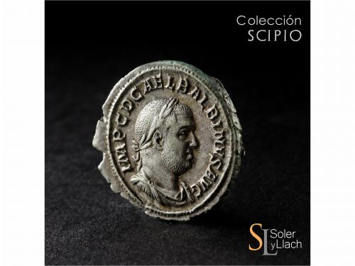 IMPERIO ROMANO. Denario. Acuñada el 238 d.C. BALBINO. Anv.: 