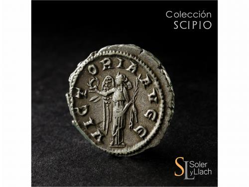 IMPERIO ROMANO. Denario. Acuñada el 238 d.C. BALBINO. Anv.: 